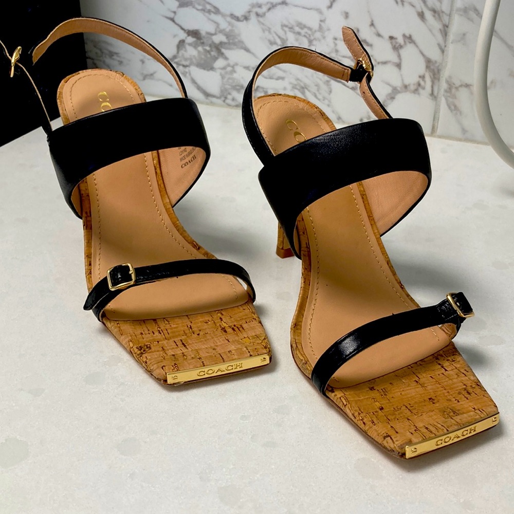 Coach Kit Sandal (never worn)